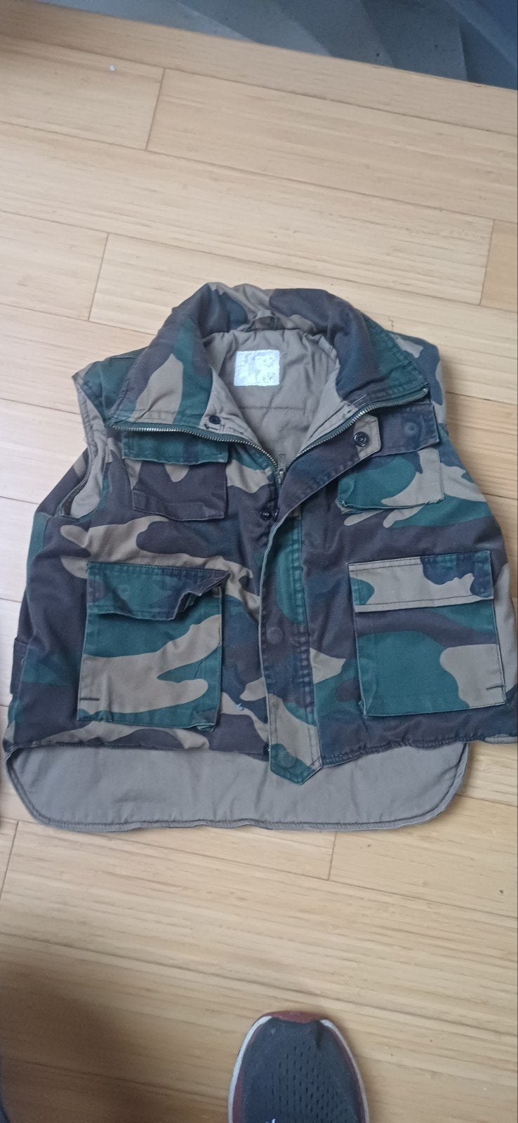 Gevoerde bodywarmer camo, Ophalen of Verzenden, Jongen of Meisje, Jas
