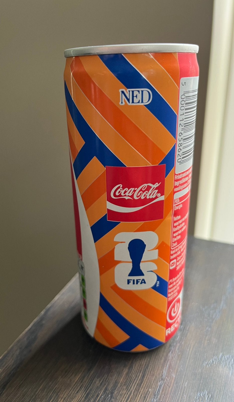 Coca cola Fifa world cup 2026 Ned nieuw verzamelblik, Verzamelen, Ophalen of Verzenden, Nieuw, Frisdrank, Overige merken