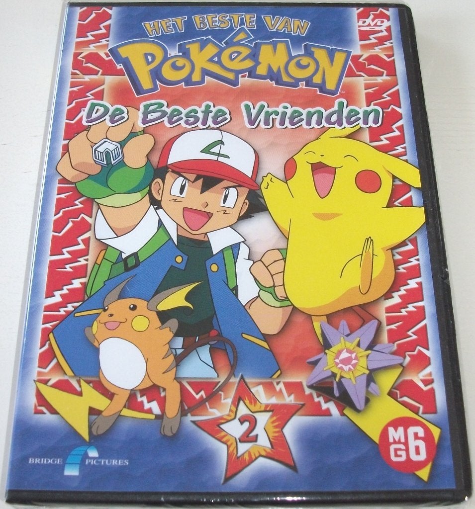 Dvd *** POKÉMON *** De Beste Vrienden *NIEUW*, Cd's en Dvd's, Tekenfilm, Amerikaans, Ophalen of Verzenden, Vanaf 6 jaar