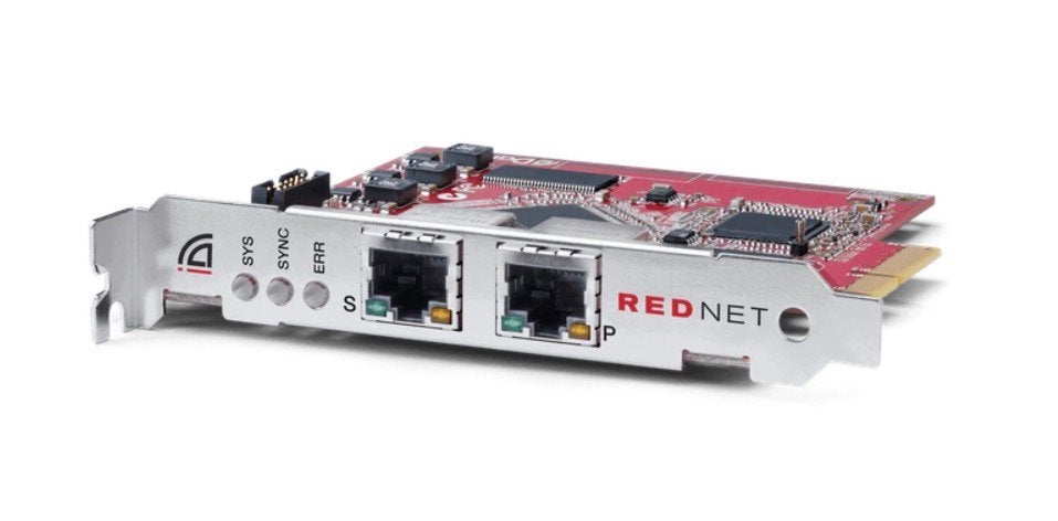 Focusrite Pro RedNet PCIeR 128x128 Dante PCIe-kaart, Ophalen of Verzenden, Zo goed als nieuw, Audio
