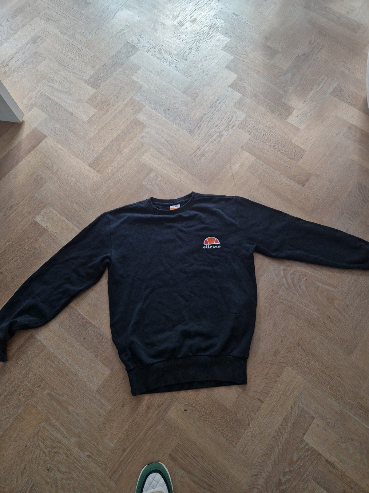 trui ellesse zwart s, Kleding | Heren, Ophalen of Verzenden, Zo goed als nieuw, Zwart