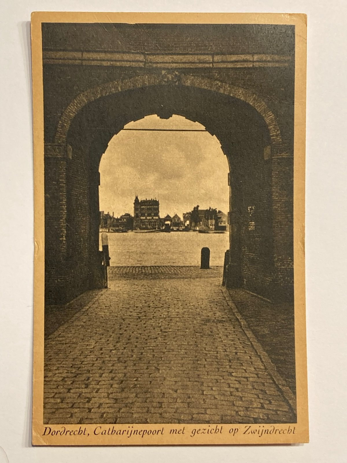 Oude Ansichtkaart Dordrecht Catharijnepoort Zwijndrecht, Verzenden, Voor 1920, Gelopen, Zuid-Holland