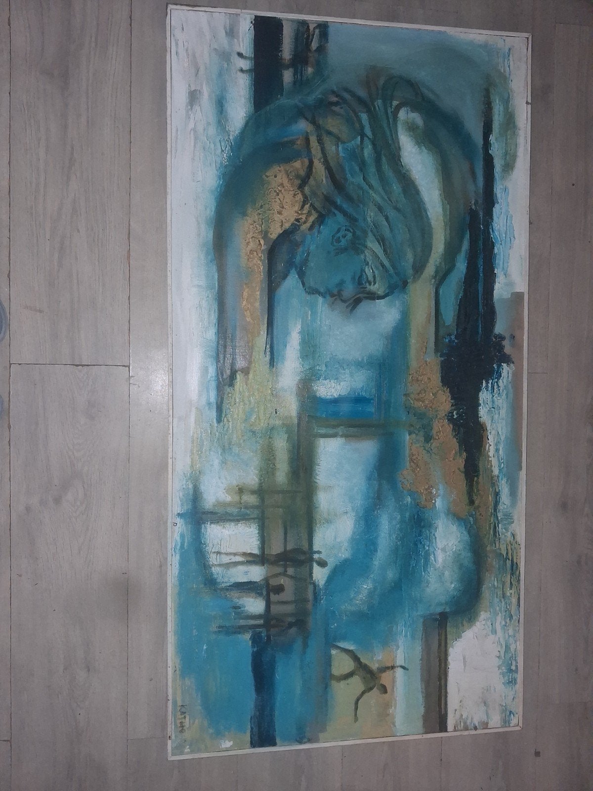 Käthe Ruyssenaars - 'n droom (acryl op paneel), Ophalen
