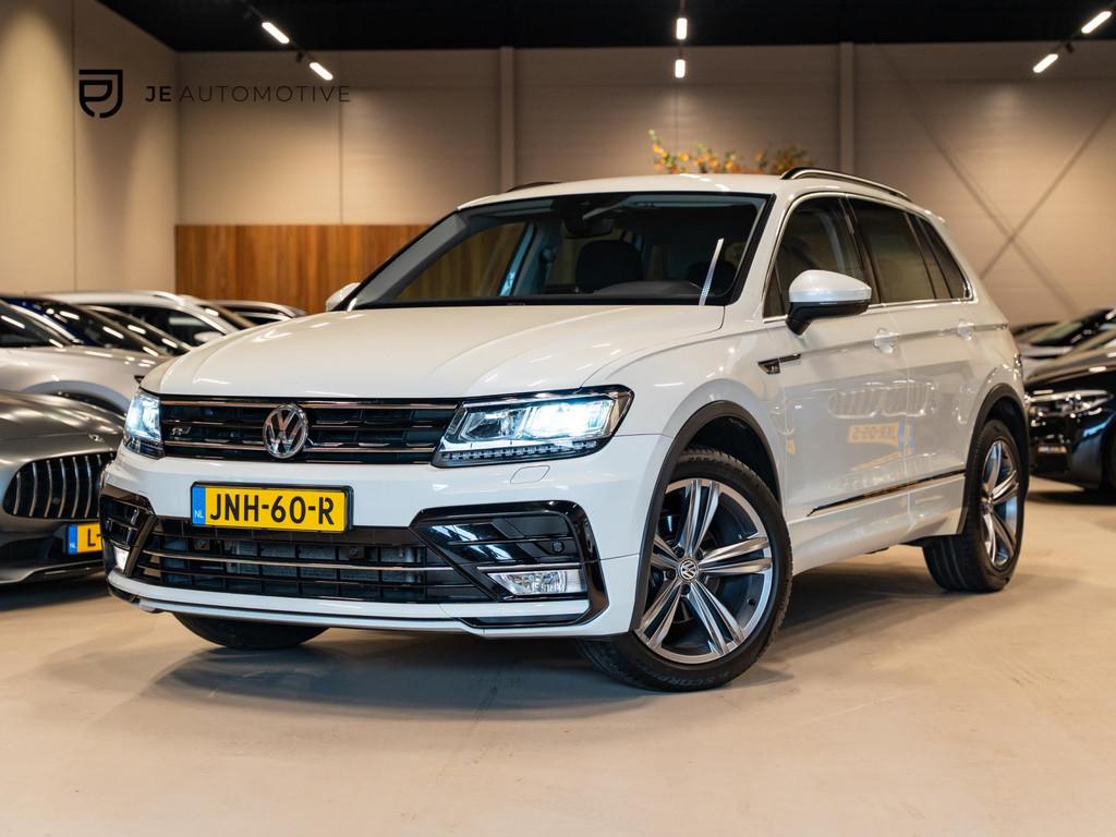 Volkswagen Tiguan 1.4 TSI R-Line, Led, Clima, Multistuur, Pr, Auto's, Volkswagen, Gebruikt, 4 cilinders, Wit, Handgeschakeld
