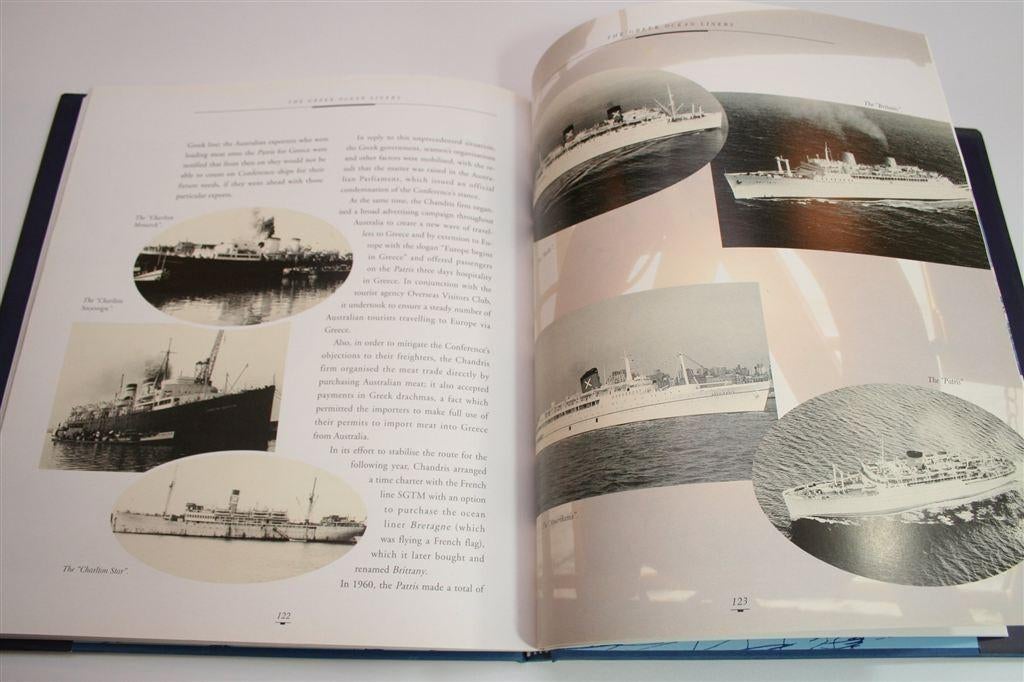 Griekse Oceaanstomers [1907-1977] — Prachtboek in Nieuwstaat, Schaalmodel, N.v.t., N.v.t., Ophalen of Verzenden