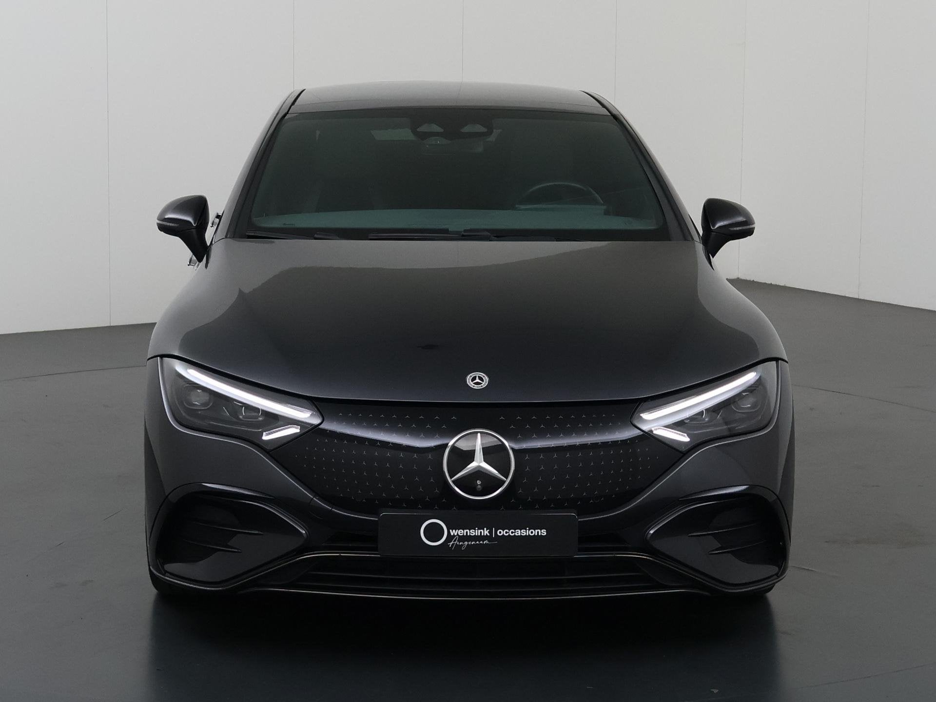 Mercedes-Benz EQE 300 AMG Line 89 kWh | Premium | Night pakk, Auto's, Automaat, Achterwielaandrijving, Gebruikt, Zwart