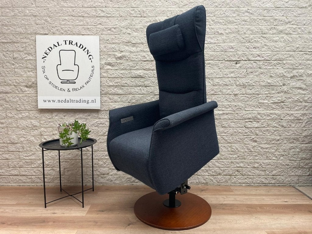 Luxe Prominent Wilson sta op stoel relax fauteuil XL ACCU, Huis en Inrichting, Fauteuils, N, N, Minder dan 75 cm, Ophalen of Verzenden