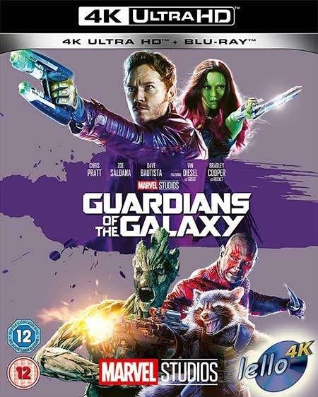 Blu-ray 4K: Marvel's Guardians of the Galaxy (2014) UK nNLO, Cd's en Dvd's, Ophalen of Verzenden, Nieuw in verpakking, Actie