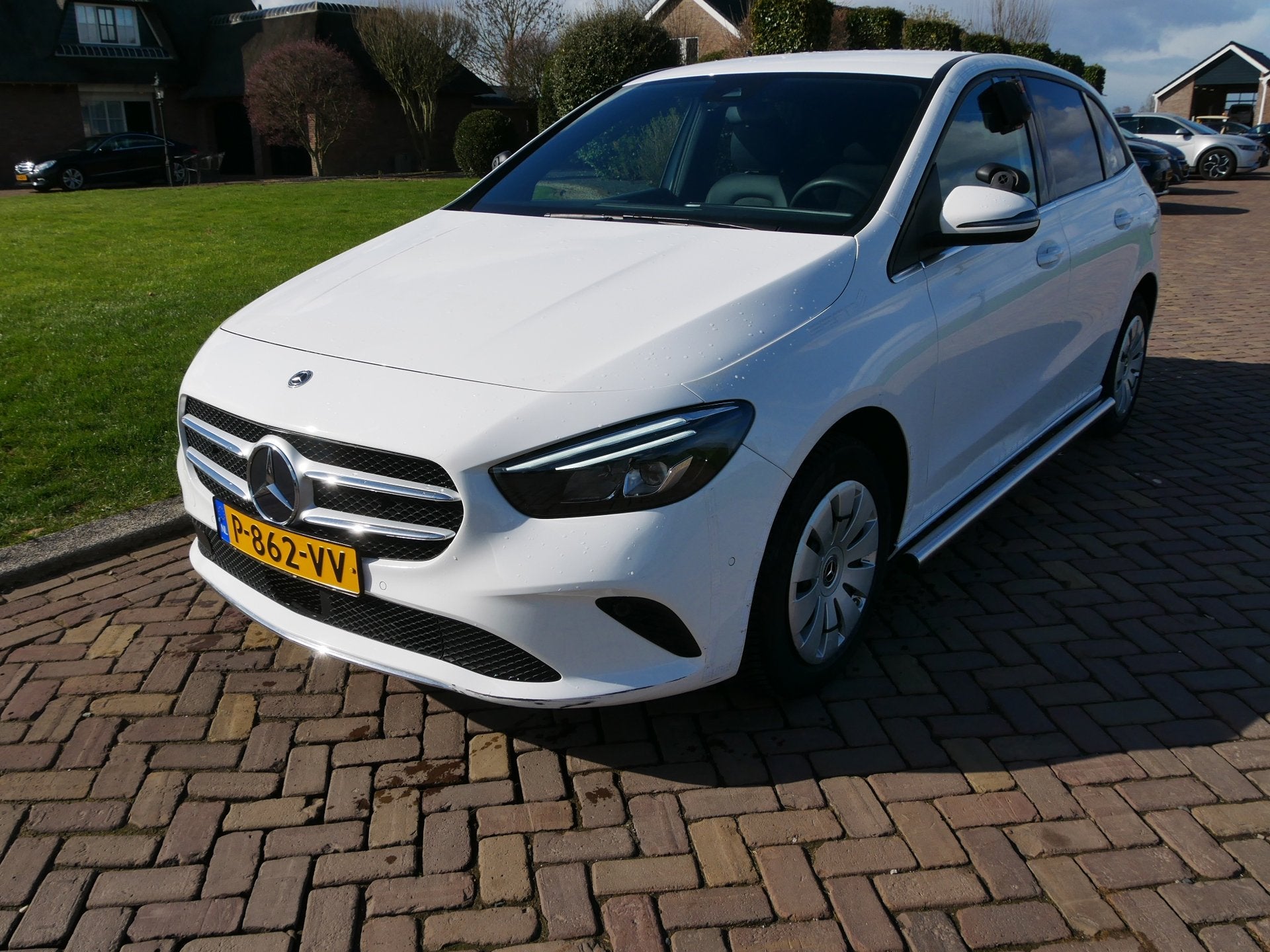 Mercedes-Benz B-klasse 200d AUT AC CAMERA 2022 * EX POLICE M, Stof, Gebruikt, 4 cilinders, 150 pk