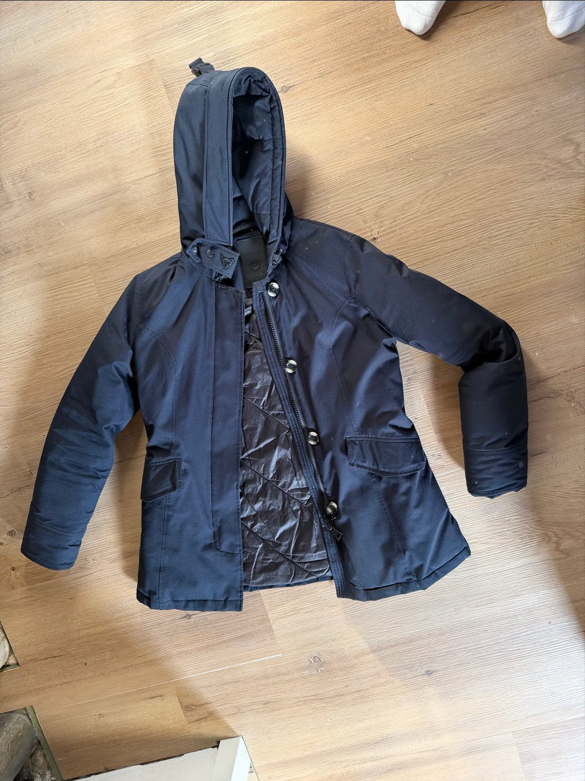 Airforce winterjas, Ophalen of Verzenden, Zo goed als nieuw, Maat 38/40 (M), Blauw