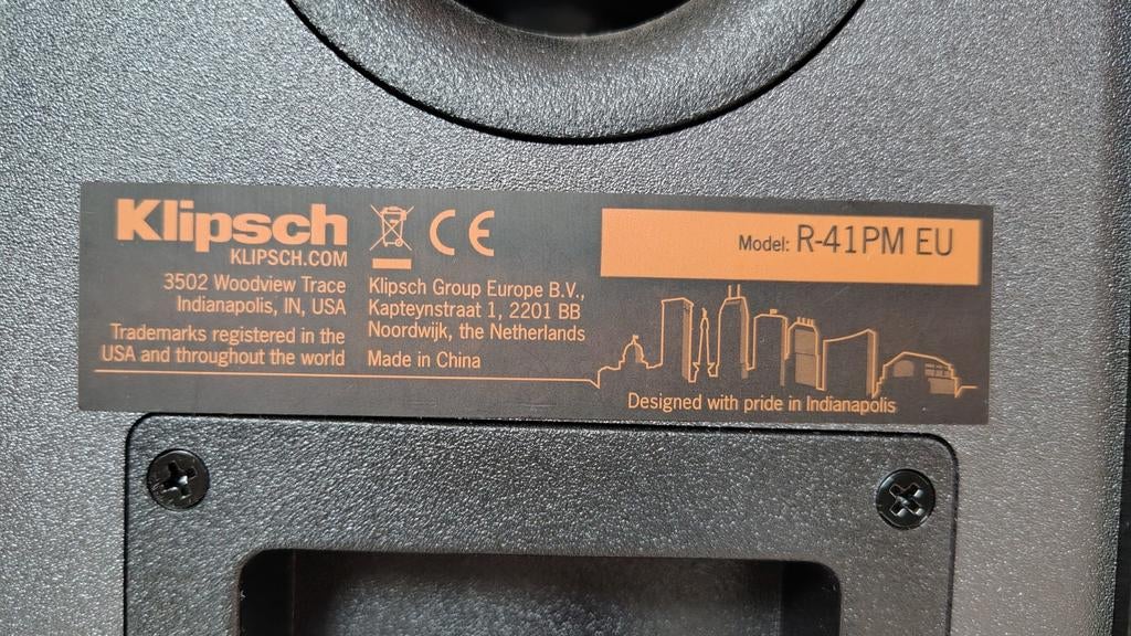 Klipsch R-41PM EU Actieve luidsprekers, Audio, Tv en Foto, Luidsprekers, Overige merken, Ophalen of Verzenden, Zo goed als nieuw