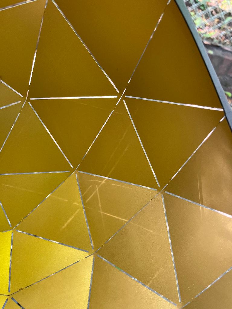 Hanglamp Geometrisch Veelvlak Kaleidoscoop metaal, Ophalen, Gebruikt, Modern industrieel, Metaal