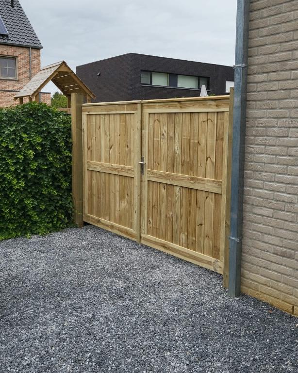 Tuinpoorten, Nieuw, Ophalen of Verzenden, 150 tot 200 cm, Hout