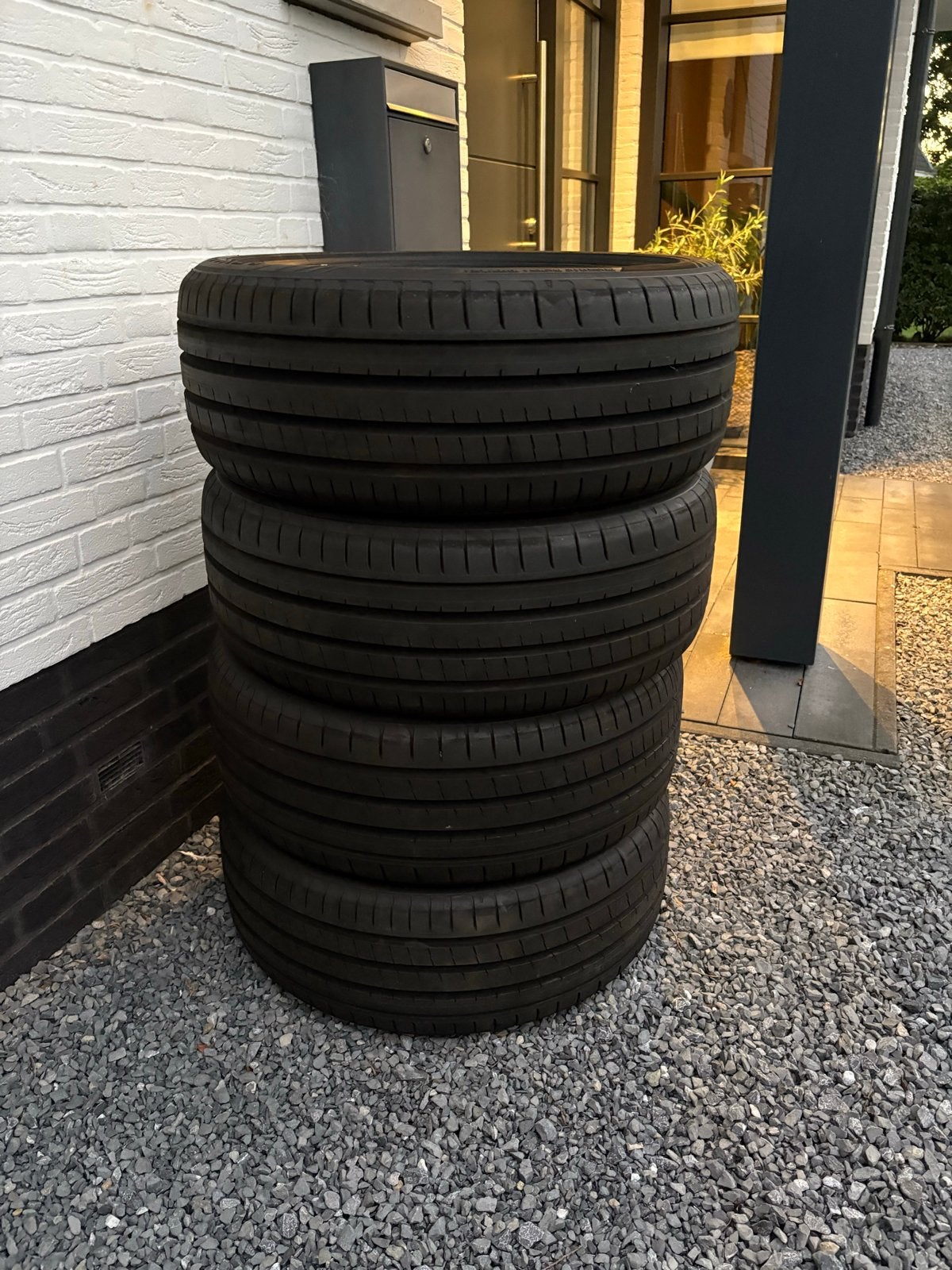 4x Yokohama Advan Sport Zomerbanden 245/45R20 103V, Ophalen, Band(en), Personenwagen, 20 inch