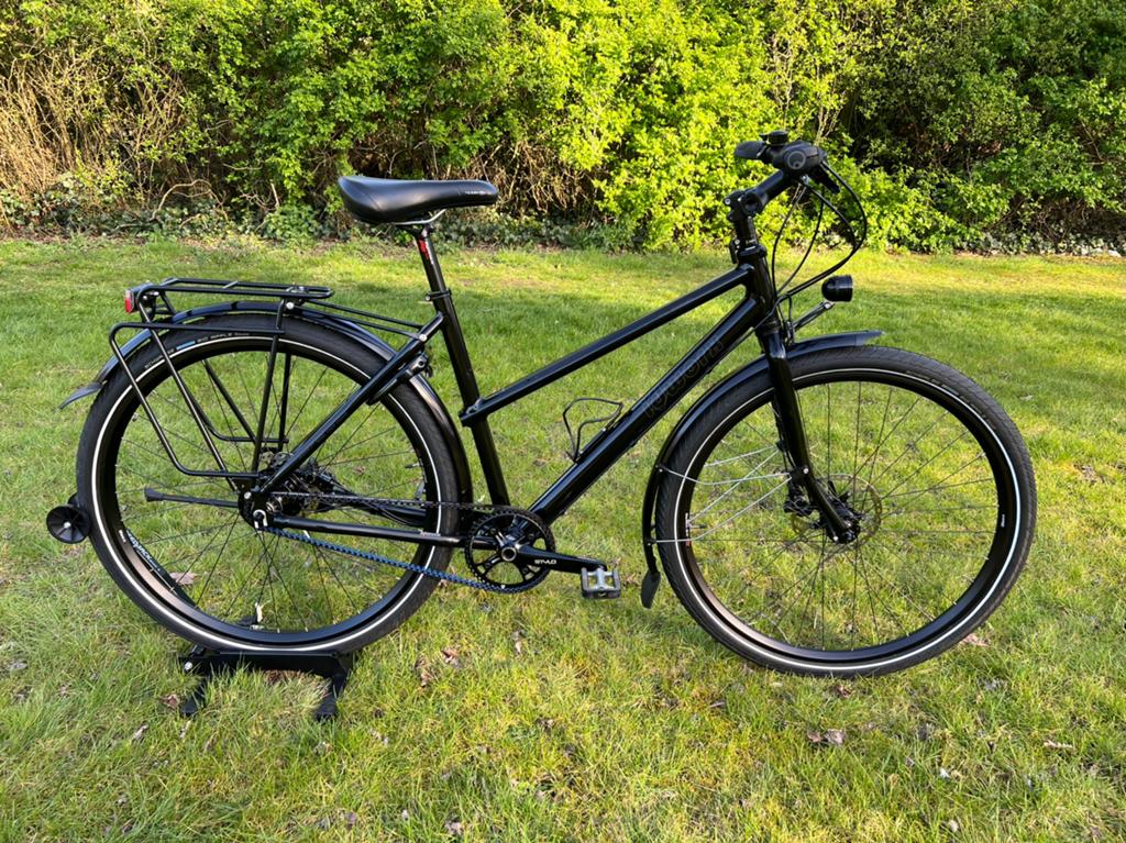 Idworx All Rohler 52 cm Rohloff Shimano hyd. SON Gates Riem, Overige merken, 28 inch, Gebruikt, 10 tot 15 versnellingen