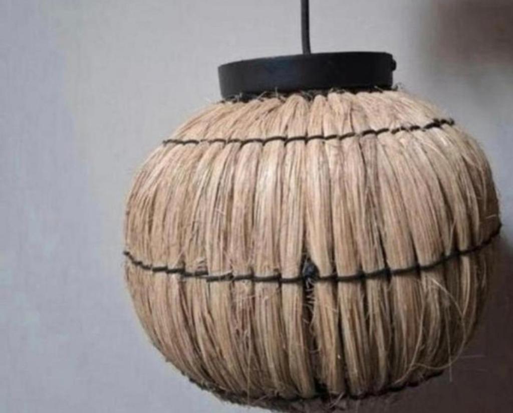 Boho plaffoniere, Huis en Inrichting, Lampen | Hanglampen, Overige materialen, Nieuw, Ophalen of Verzenden, Boheems