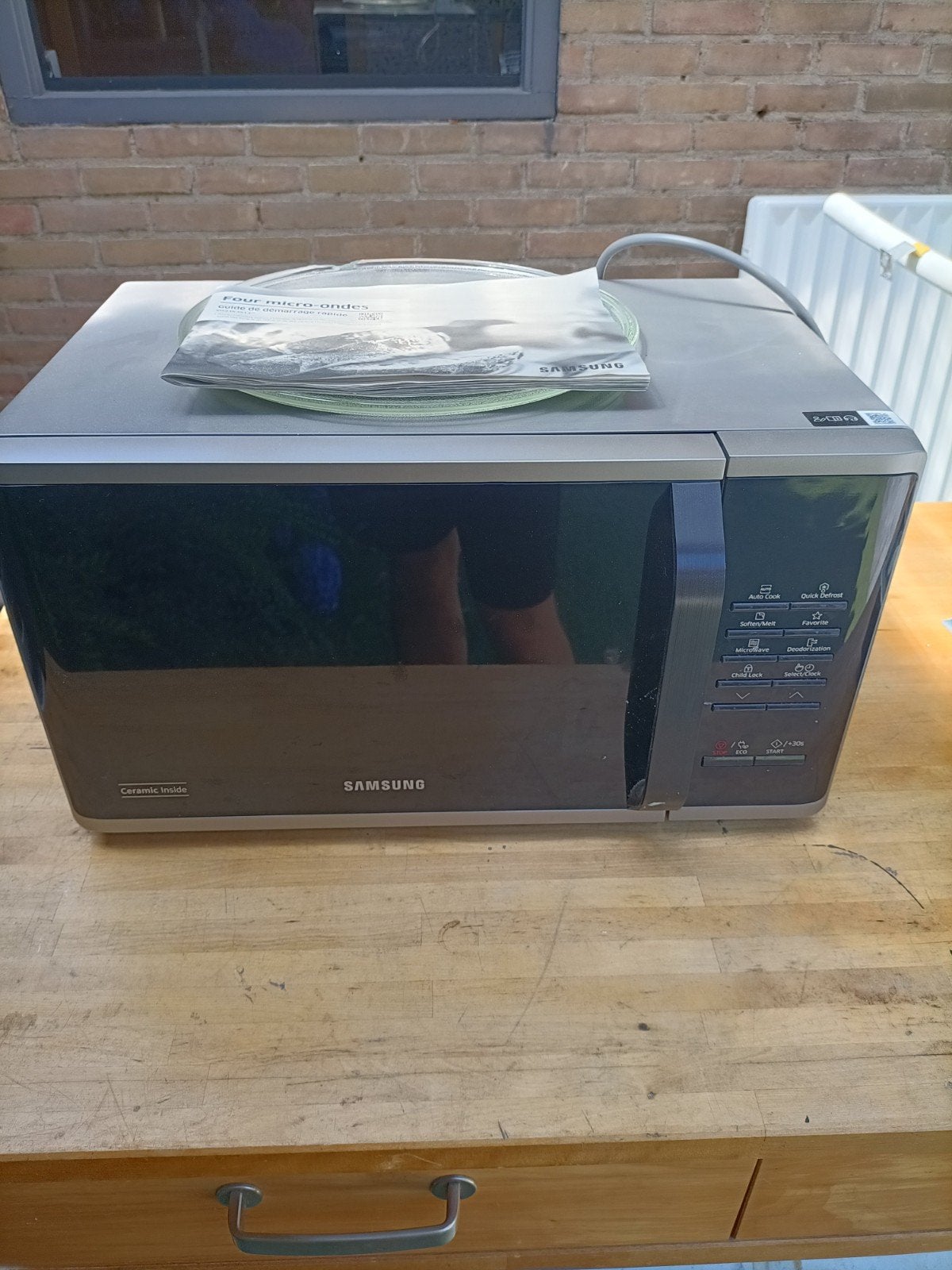 Samsung Magnetron - Zo goed als nieuw, Witgoed en Apparatuur, Magnetrons, Zo goed als nieuw, Vrijstaand, Magnetron, 45 tot 60 cm