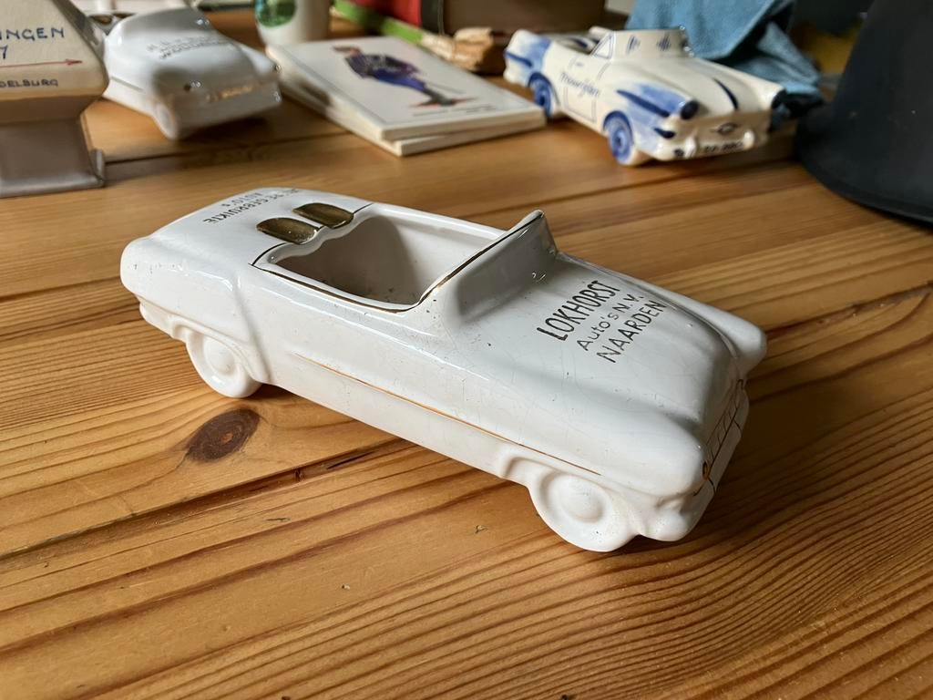 Oude asbak Naarden Lokhorst auto’s, Antiek en Kunst, Ophalen of Verzenden