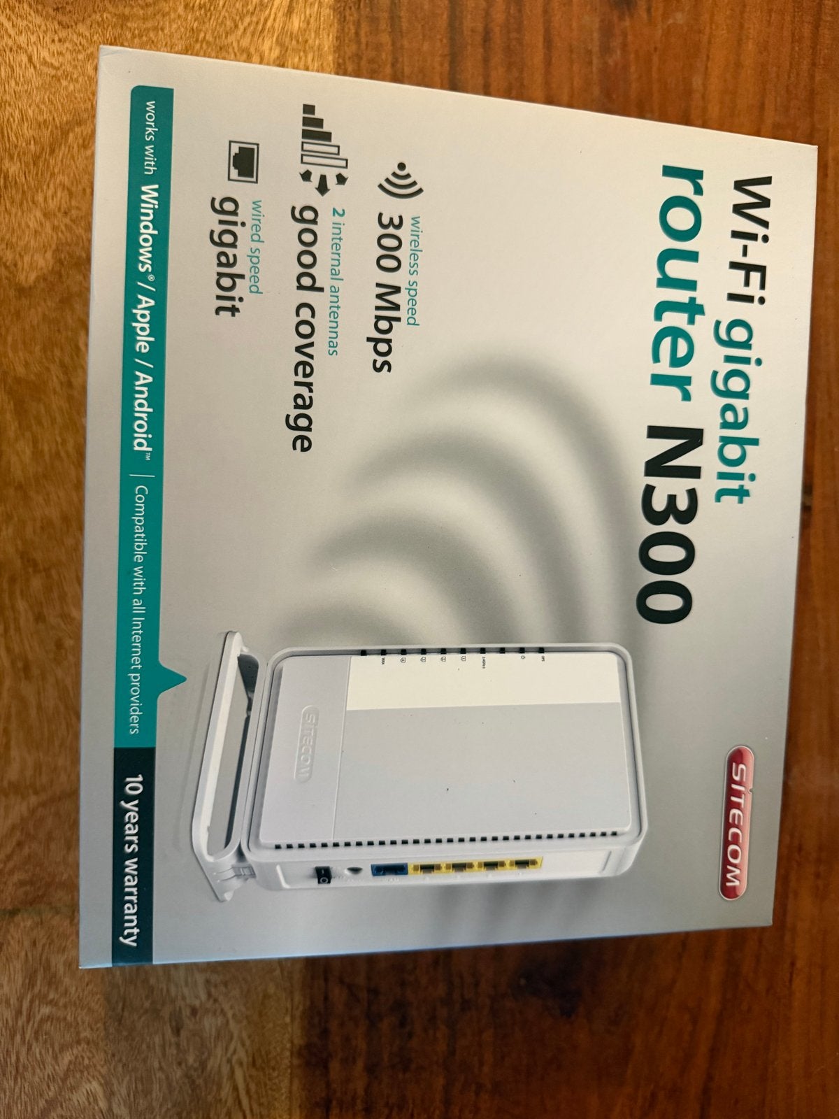 Sitecom WiFi Gigabit Router N300 WL-351 Nieuw in doos, Verzenden, Nieuw, Router