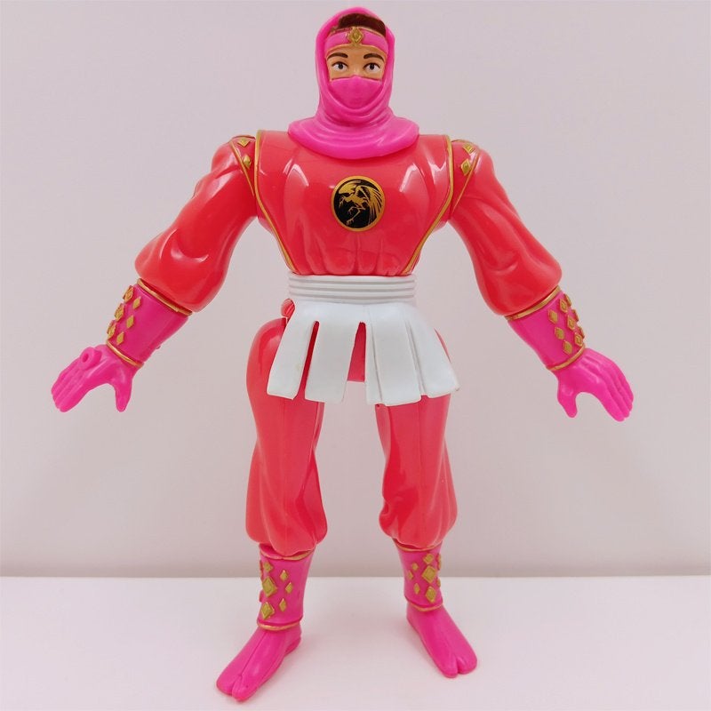 Power Rangers Pink Ninja Ranger Bandai 1995, Ophalen of Verzenden, Zo goed als nieuw