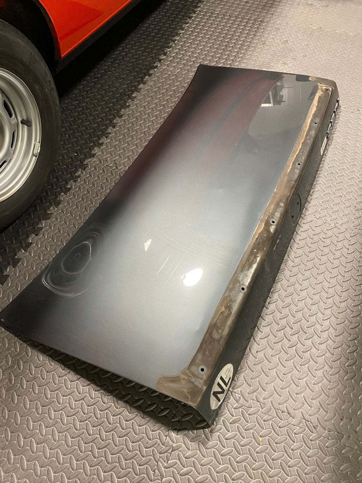 Bmw e30 kofferklep en spoiler roestvrij, Ophalen, Gebruikt, Achterklep, Achter