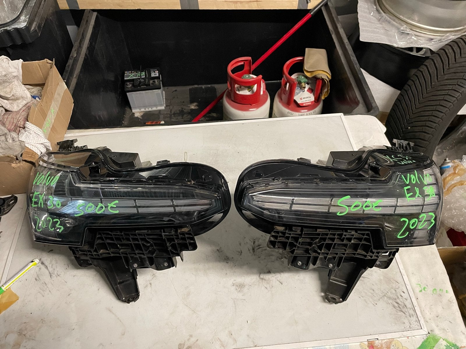 Volvo EX30 2023 koplamp FULL LED 20240126, Ophalen of Verzenden, Gebruikt, Volvo
