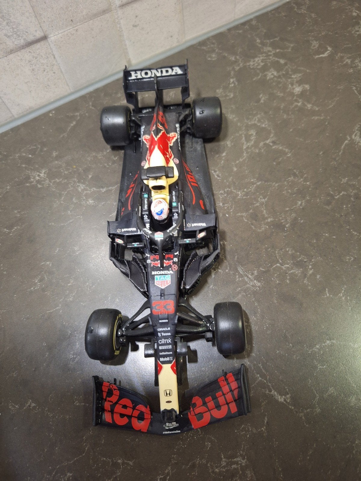 Red Bull Racing F1 modelauto Max Verstappen, Ophalen of Verzenden, Zo goed als nieuw, Auto, Overige merken