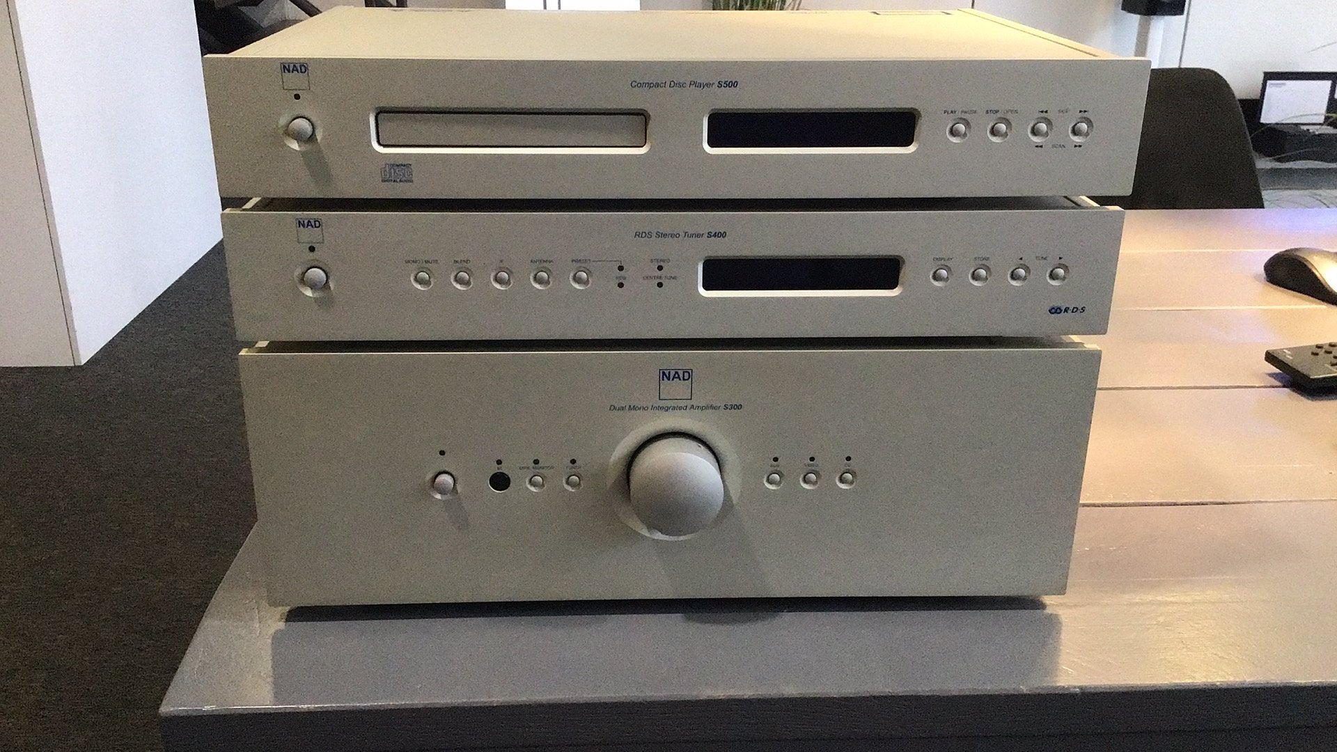 Complete NAD Masters set S300 S400 S500 zeldzaam!, Audio, Tv en Foto, Stereo-sets, Ophalen, Gebruikt, Overige merken