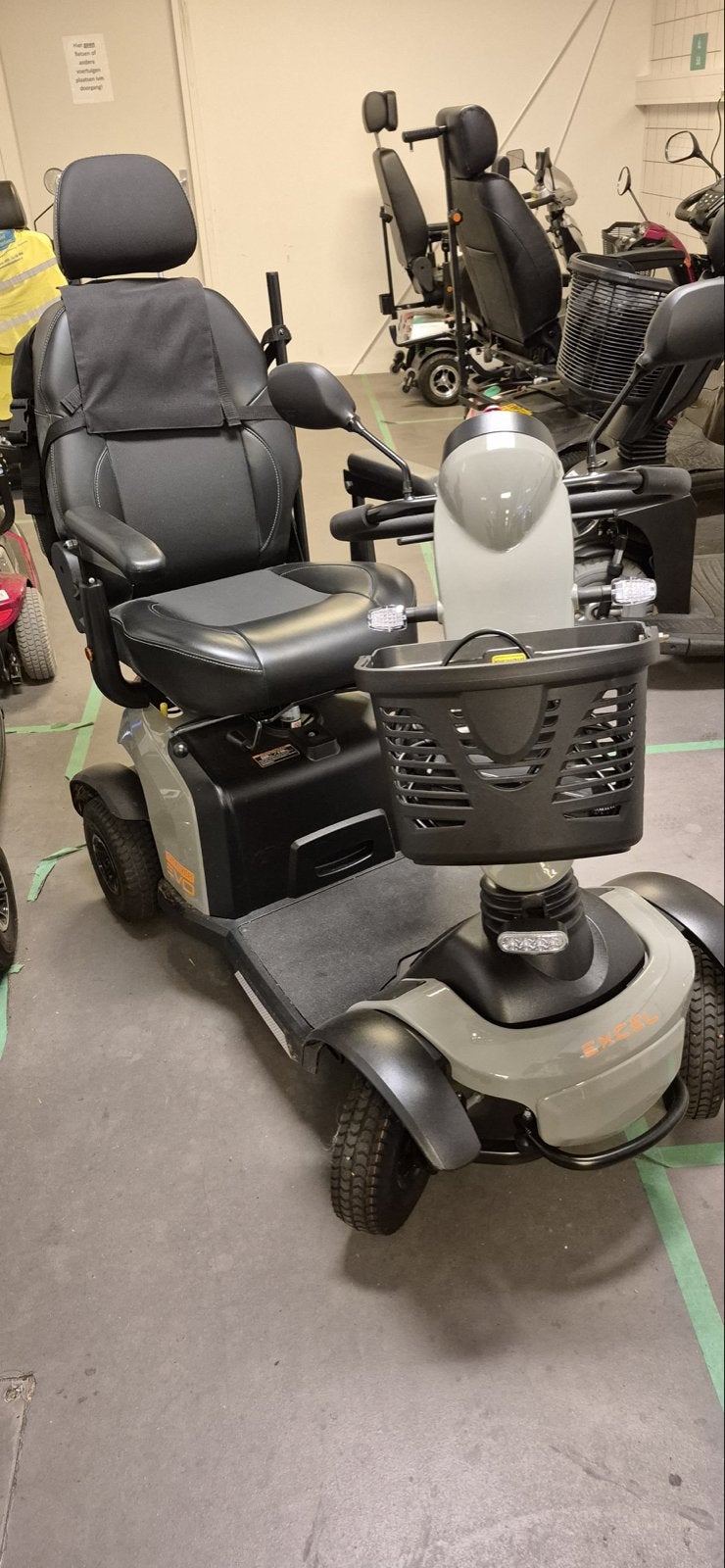 Scootmobiel Excel Galaxy Evo 4, Diversen, Brommobielen en Scootmobielen, Ophalen, Excel, Zo goed als nieuw, 36 t/m 45 km