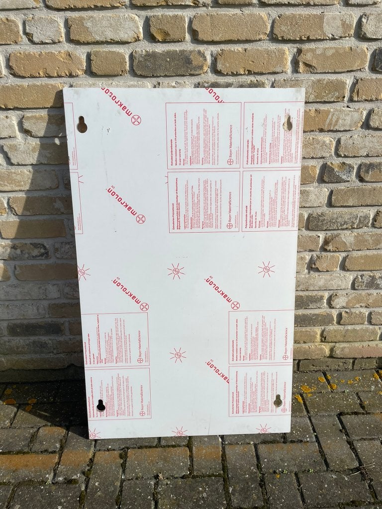 Polycarbonaat / Lexaan / Makrolon platen 8 mm dikte, Ophalen, Nieuw, Overige materialen, Minder dan 20 mm