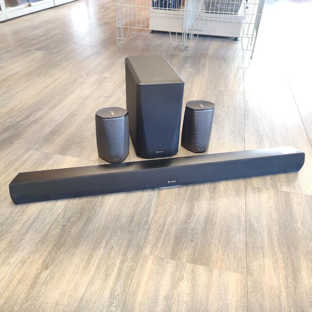 Denon Home Cinema SC-HHC Bar + Denon SC-HCC Rear en Sub, Audio, Tv en Foto, Home Cinema-sets, Overige merken, 70 watt of meer