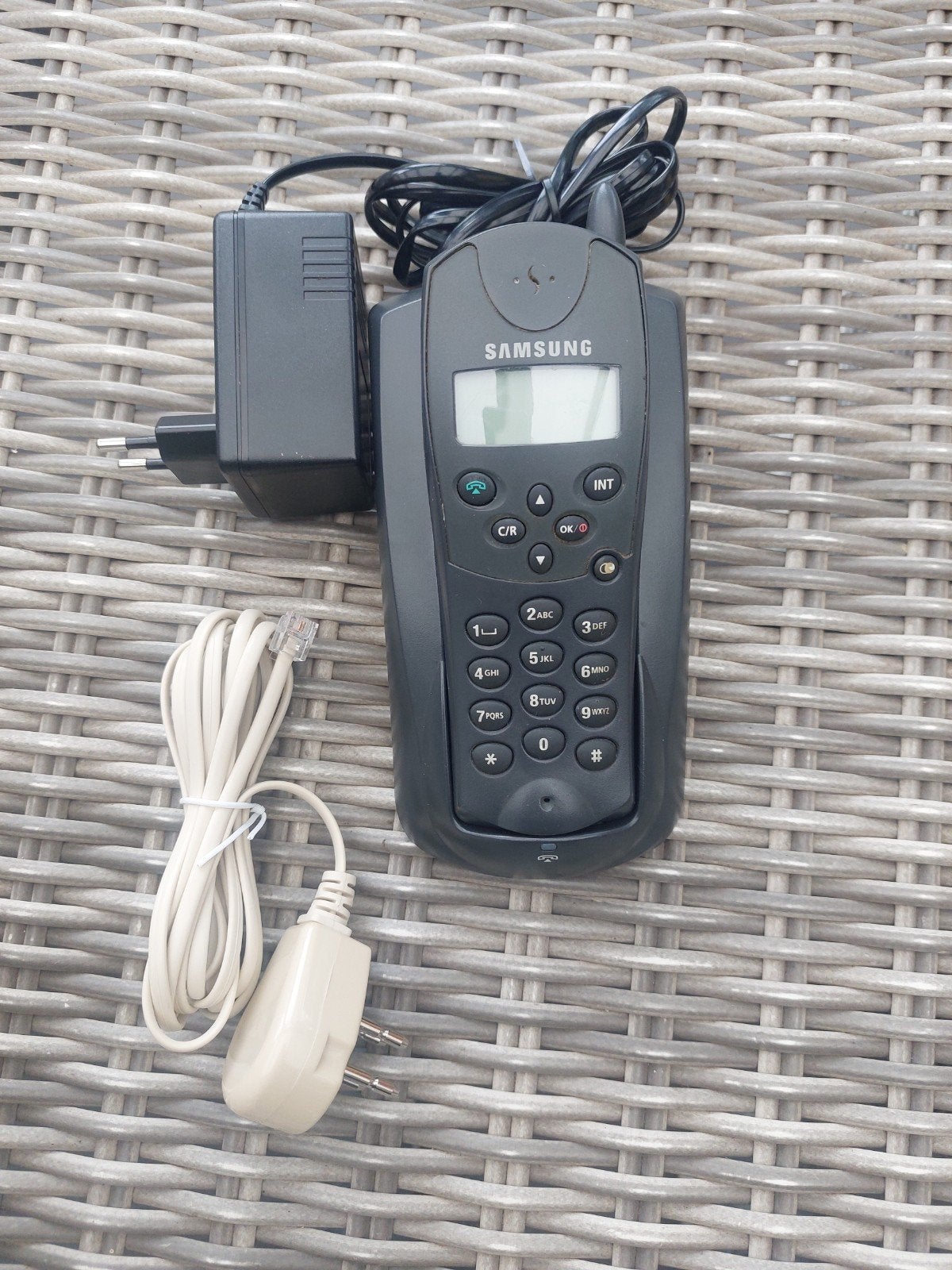 Vintage Samsung Mobiele Telefoon SP-R5200fp met Oplader, Ophalen of Verzenden, Gebruikt