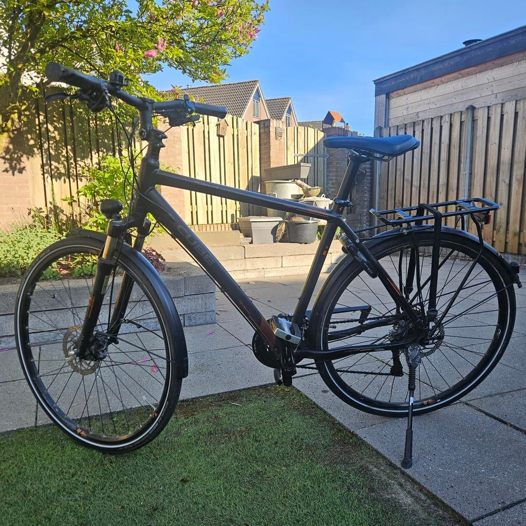 Cube Delhi pro. Gts global travel system.  54 cm 30 versn., Fietsen en Brommers, 28 inch, Gebruikt, Vering, Meer dan 20 versnellingen