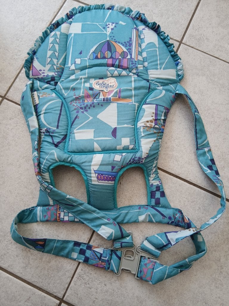 Mooie Babydraagzak met roesjes, Zo goed als nieuw, Rug, Draagzak, Ophalen