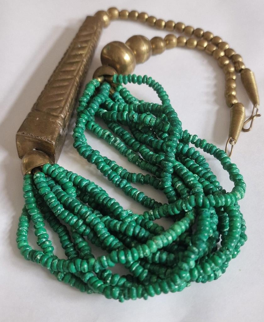 Vintage ketting, Sieraden, Tassen en Uiterlijk, Kettingen, Ophalen of Verzenden, Zo goed als nieuw, Overige materialen