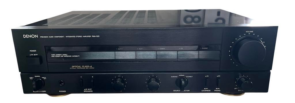 Denon PMA-520, Gebruikt, Denon, Ophalen of Verzenden, 60 tot 120 watt