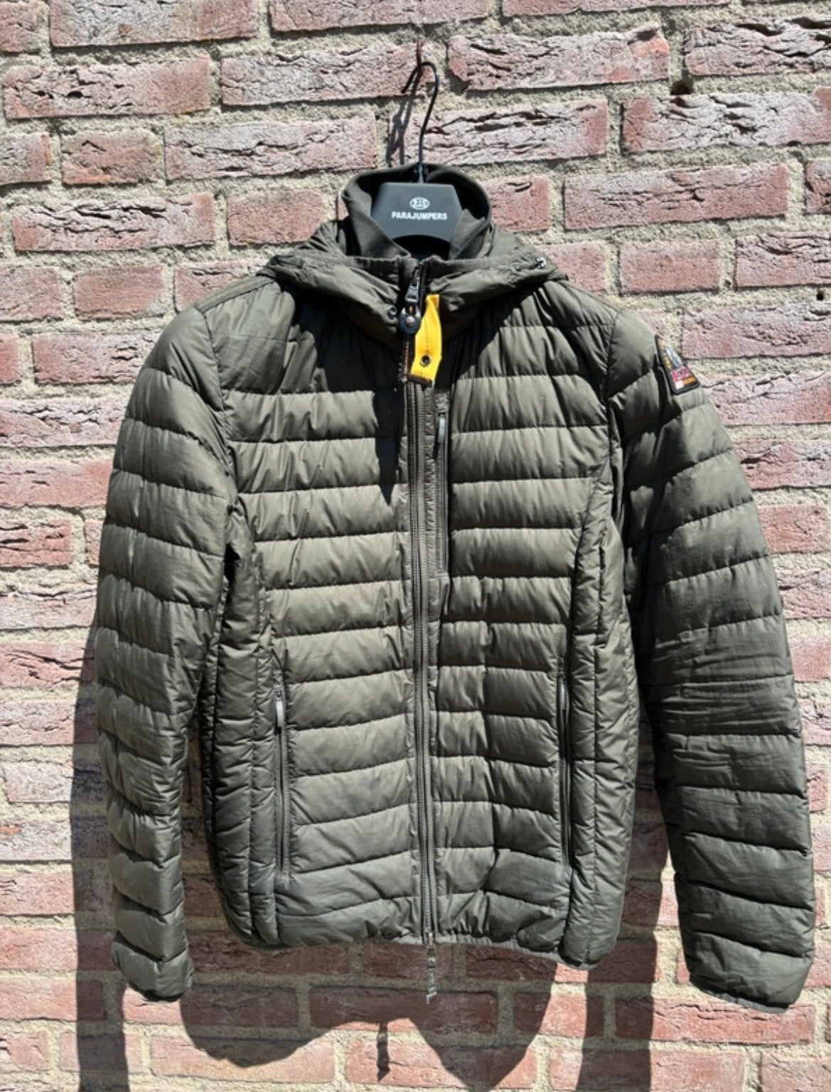 Parajumpers PJS Jas - Lichtgewicht donsjack - Maat XS, Verzenden, Zo goed als nieuw, Maat 46 (S) of kleiner, Groen