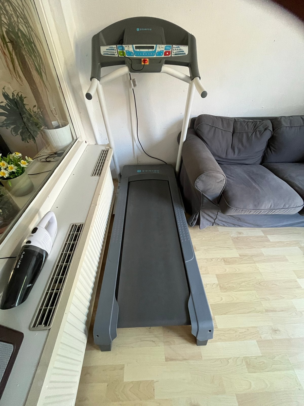 Domyos TC-2 Loopband - Perfect voor Thuis Workouts, Ophalen, Gebruikt, Metaal, Loopband