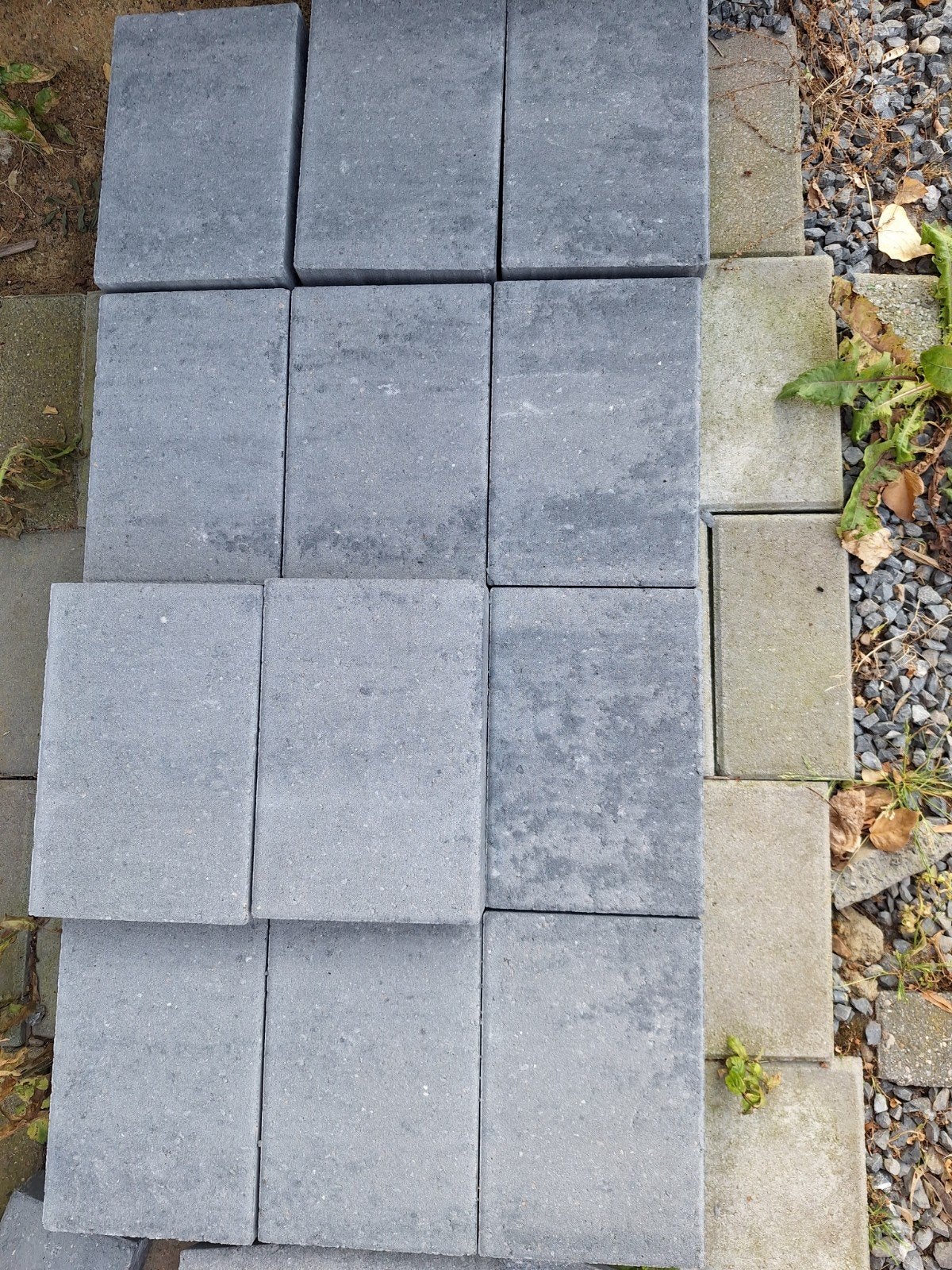 Beton klinkers en terrastegels, Tuin en Terras, Tegels en Klinkers, Ophalen, Gebruikt, Klinkers, Minder dan 5 m²