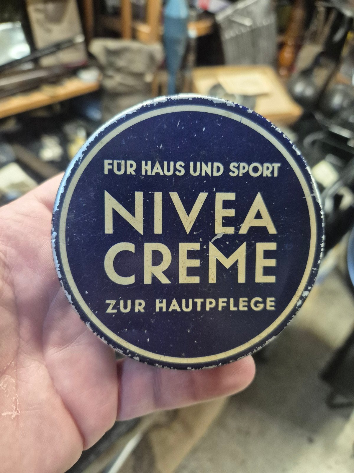 Nivea crème blikje ( nr:363 ) 1940, Ophalen of Verzenden, Duitsland