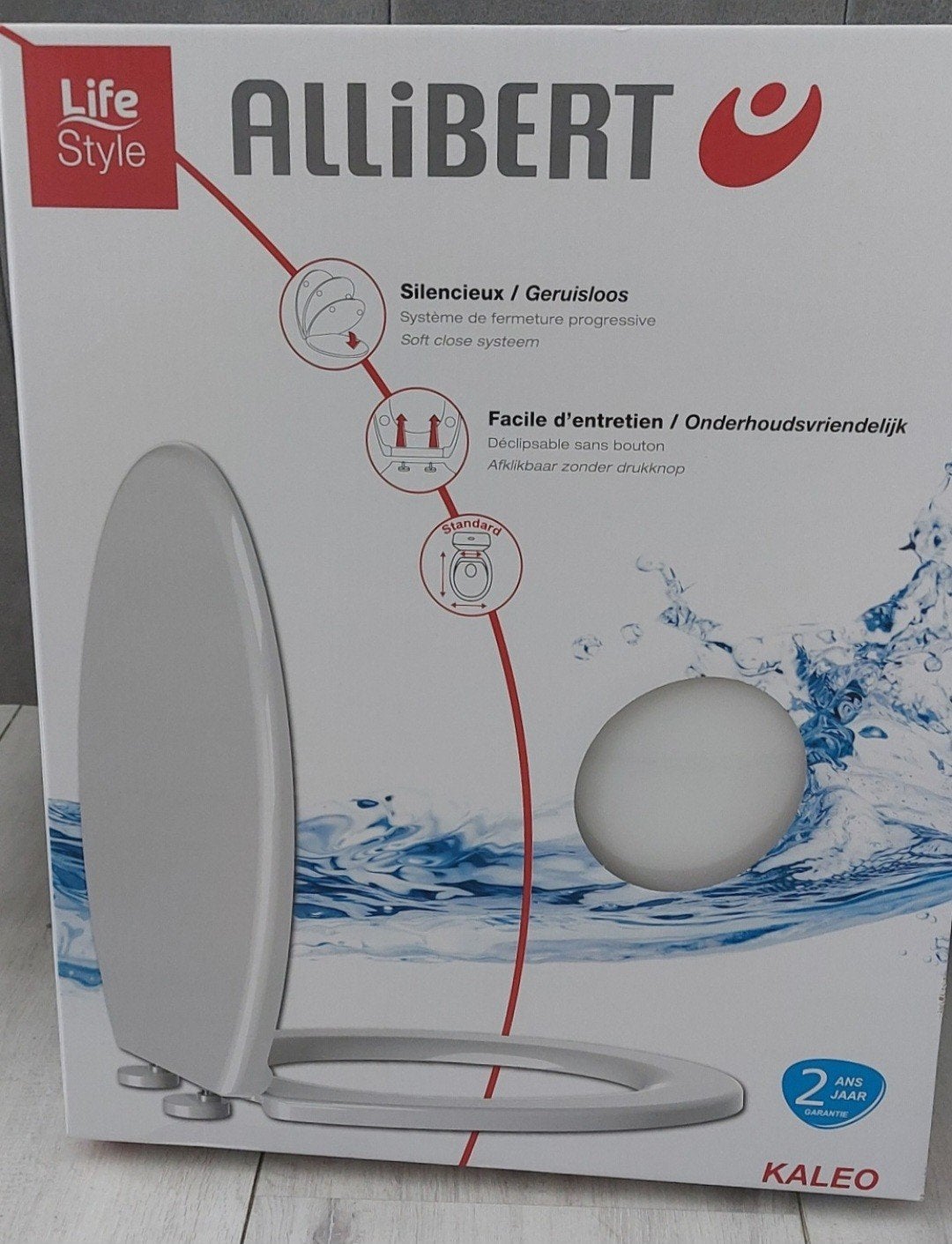 Nieuwe Soft Close WC Brillen van Allibert 3 Types, Ophalen of Verzenden, Nieuw, Toilet