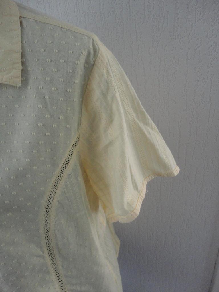 maat 48 oksel tot oksel 65 cm-100% katoen, Kleding | Dames, Blouses en Tunieken, Ophalen of Verzenden, Zo goed als nieuw, Maat 46/48 (XL) of groter