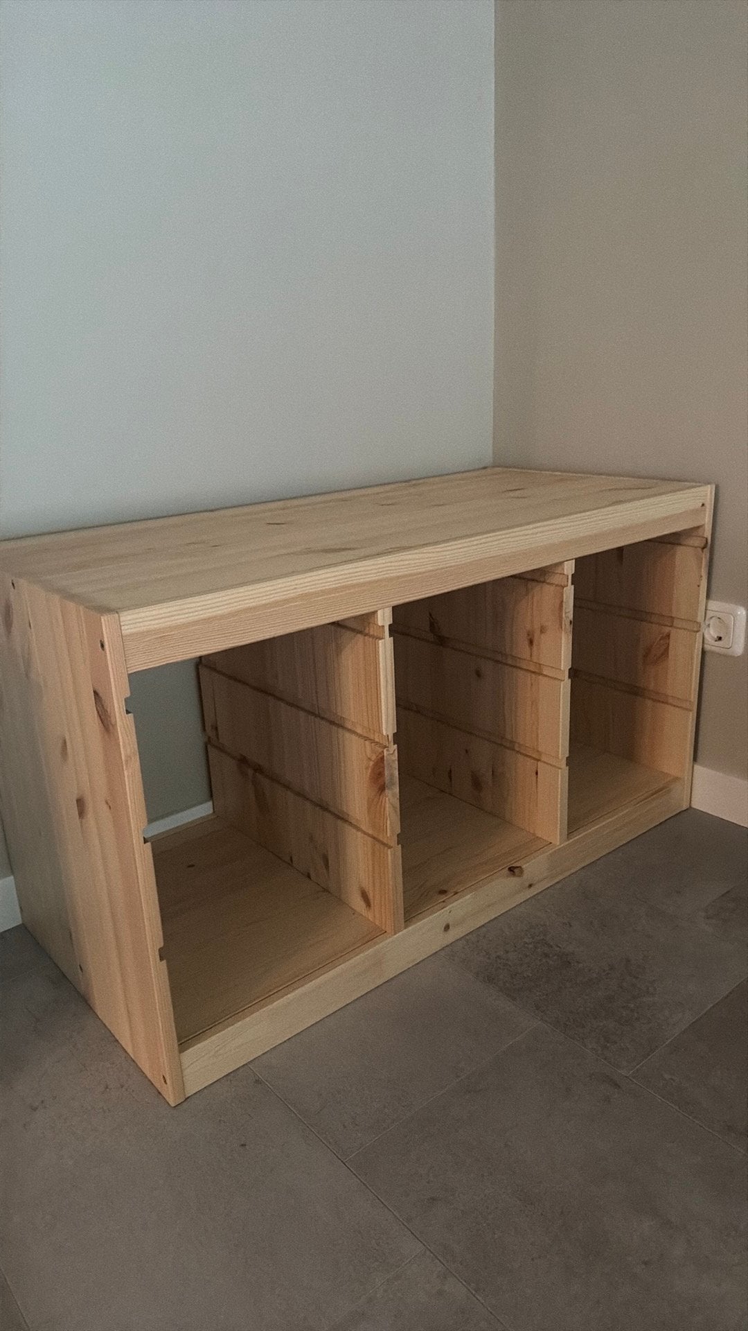 Ikea trofast basiselement zonder mandjes, Ophalen, 50 tot 100 cm, Zo goed als nieuw, Minder dan 100 cm