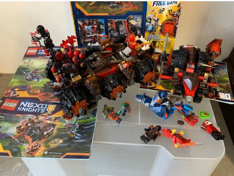 Lego 70313/70321 - NEXO KNIGHTS - zgan, Overige thema's, Lego, Zo goed als nieuw, Complete set