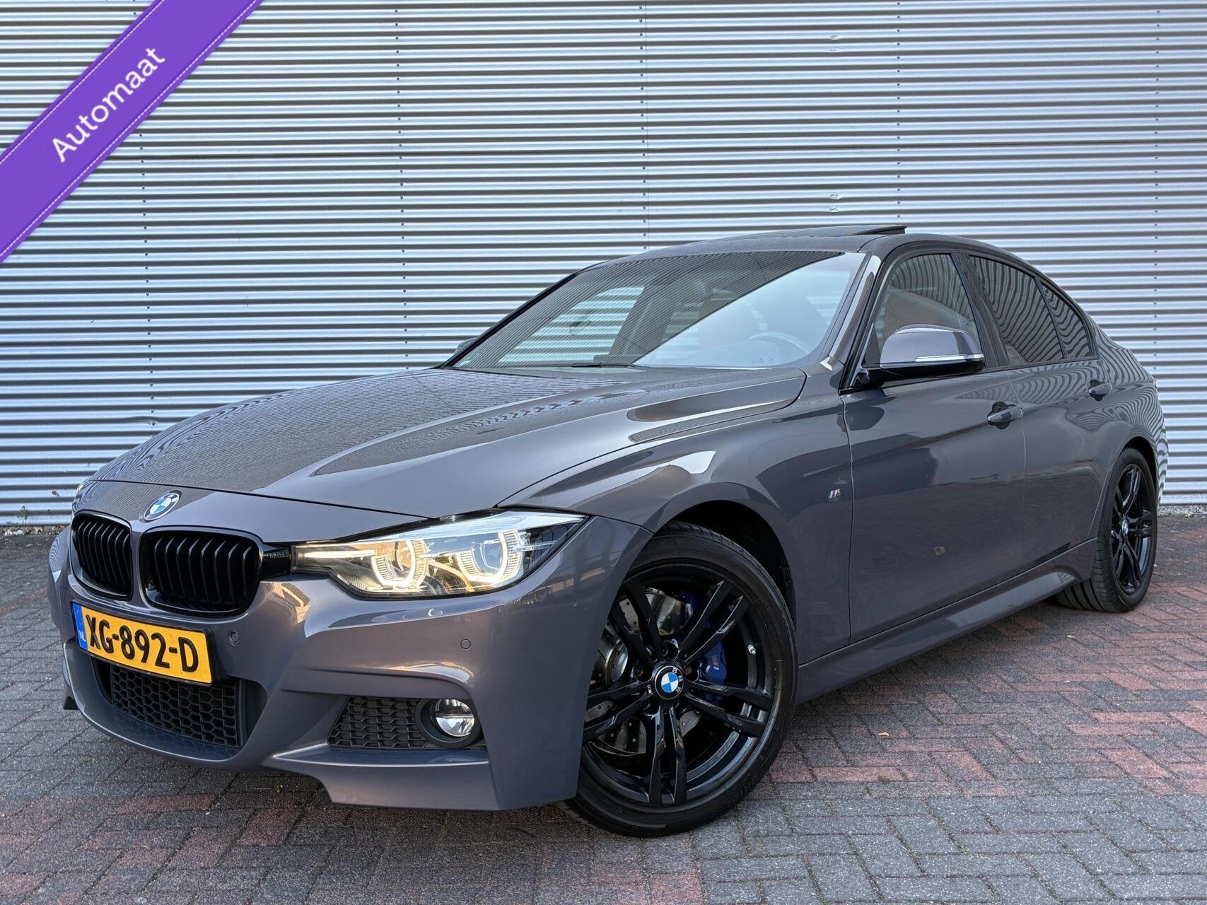 BMW 3-serie 320i M Sport Edition Autom Leer Navi Led Schuifd, Auto's, BMW, Automaat, 1998 cc, Achterwielaandrijving, Euro 6