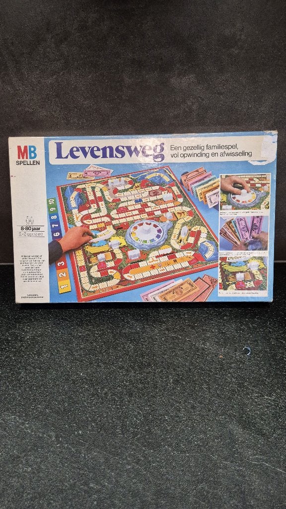 Levensweg, MB Spellen, 1978, helemaal compleet. 5A14