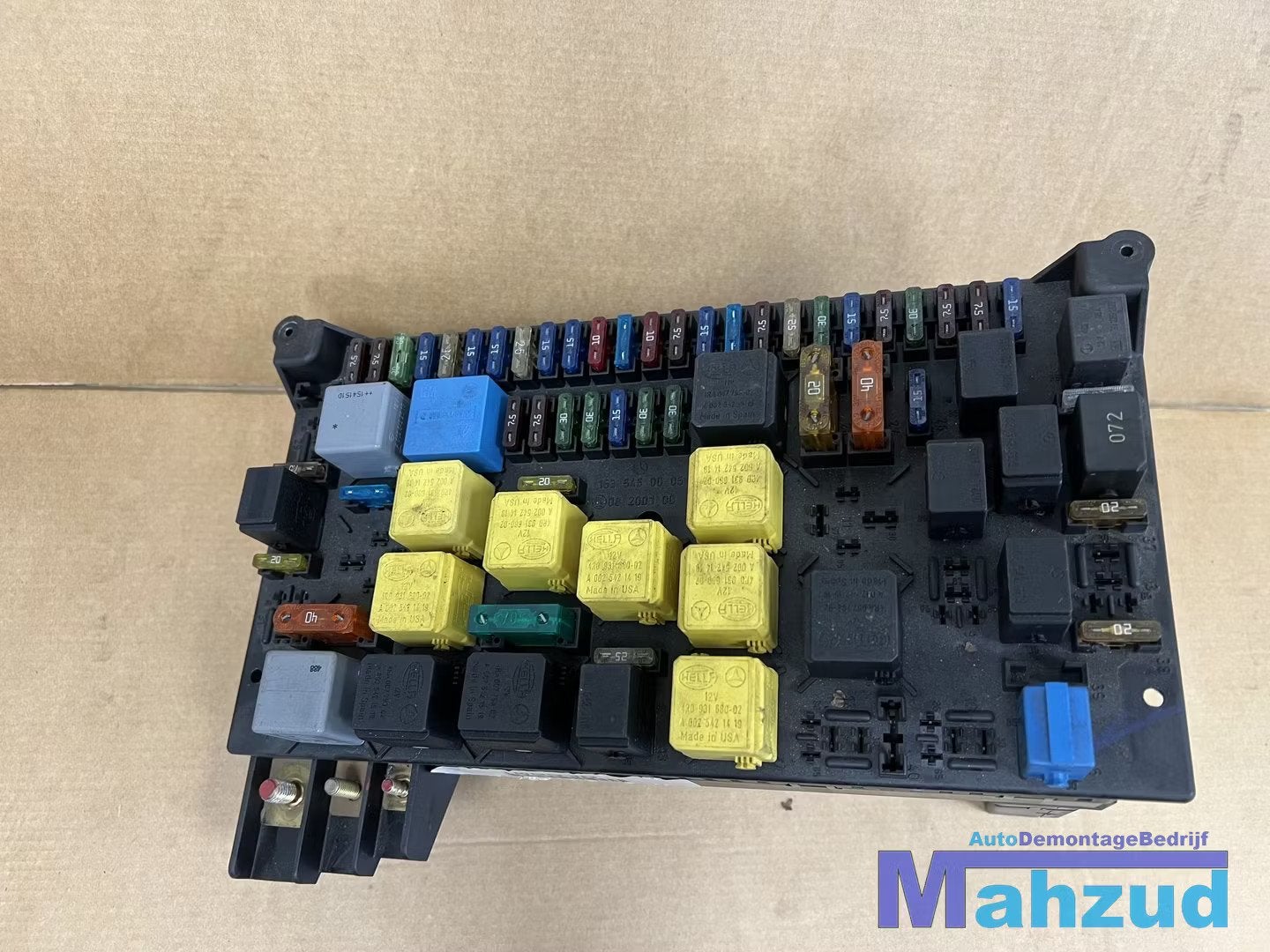 MERCEDES ML W163 Sam module 1635453932 1635450005, Gebruikt, Mercedes-Benz AG, Mercedes-Benz, Ophalen of Verzenden