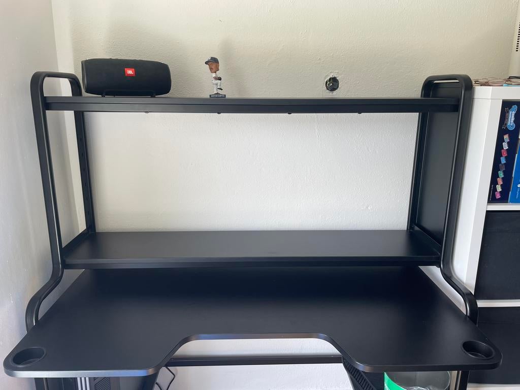 Bureau Zwart Ikea, Ophalen, Zwart, 74 cm, Zo goed als nieuw