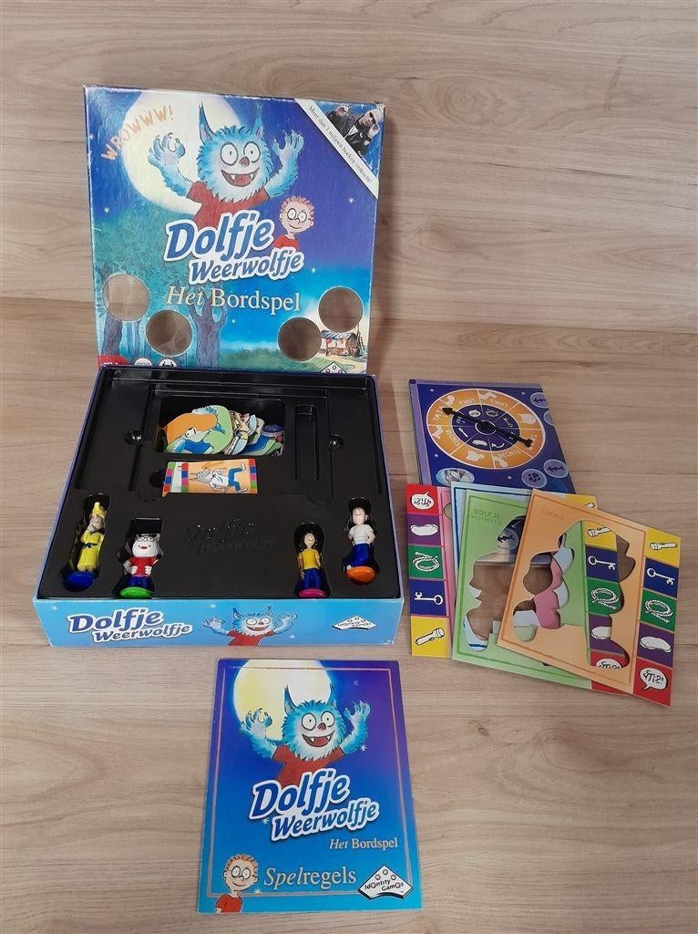 dolfje weerwolfje het bordspel - s3445, Hobby en Vrije tijd, Gezelschapsspellen | Bordspellen, Verzenden, Zo goed als nieuw