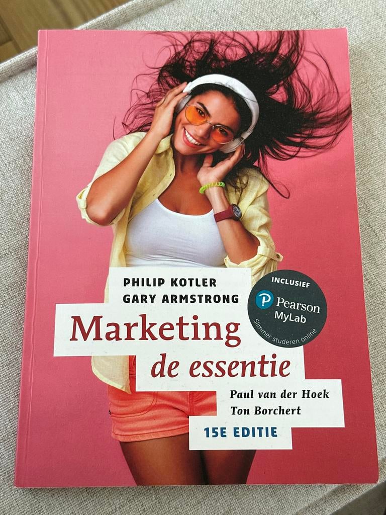 Marketing de essentie - Philip Kotler & Gary Armstrong, Boeken, Ophalen of Verzenden, Gamma, Zo goed als nieuw, HBO